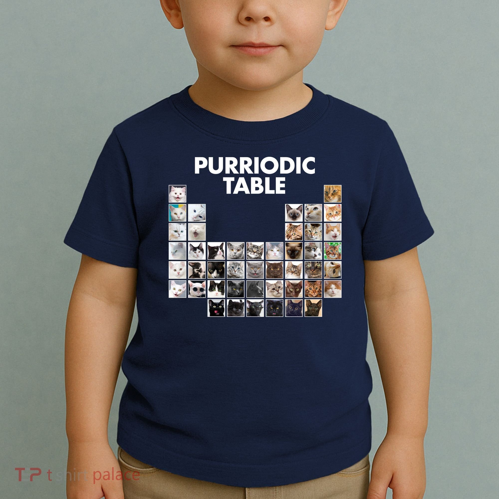 Purriodic Table Of Cats Periodic Toddler T-Shirt