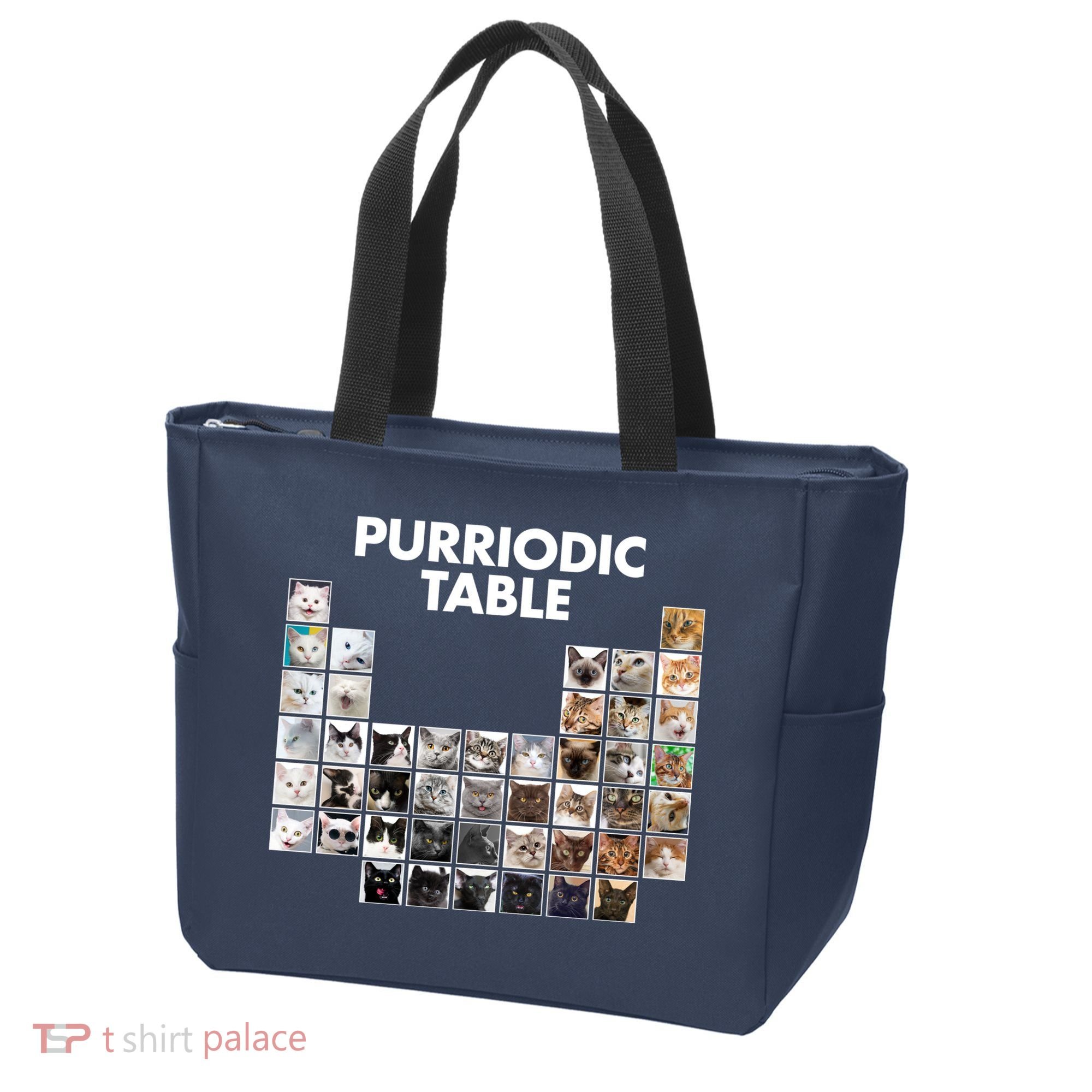 Purriodic Table Of Cats Periodic Tote Bag