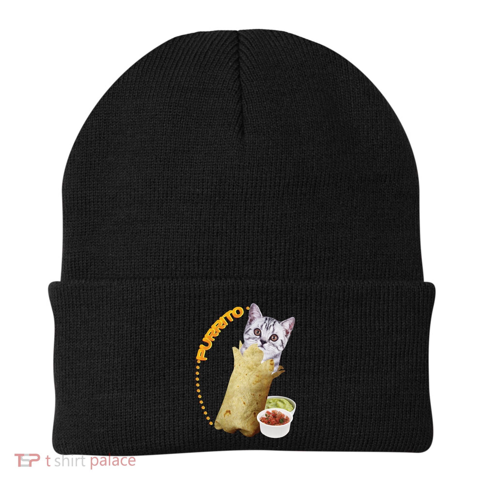 Purrito Cat In A Burrito Beanie