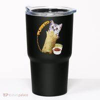 Purrito Cat In A Burrito Tumbler thumb 0