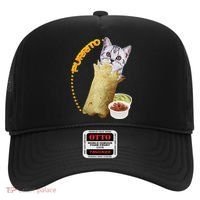 Purrito Cat In A Burrito Hat thumb 0