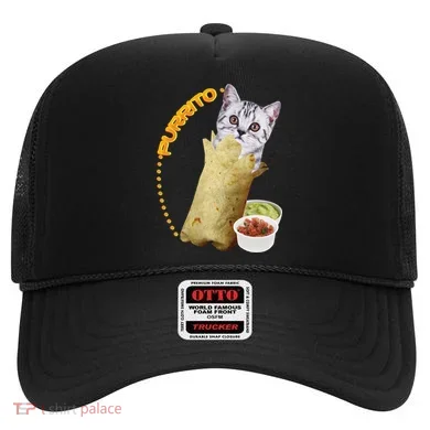 Purrito Cat In A Burrito Hat