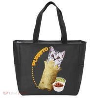 Purrito Cat In A Burrito Tote Bag thumb 0