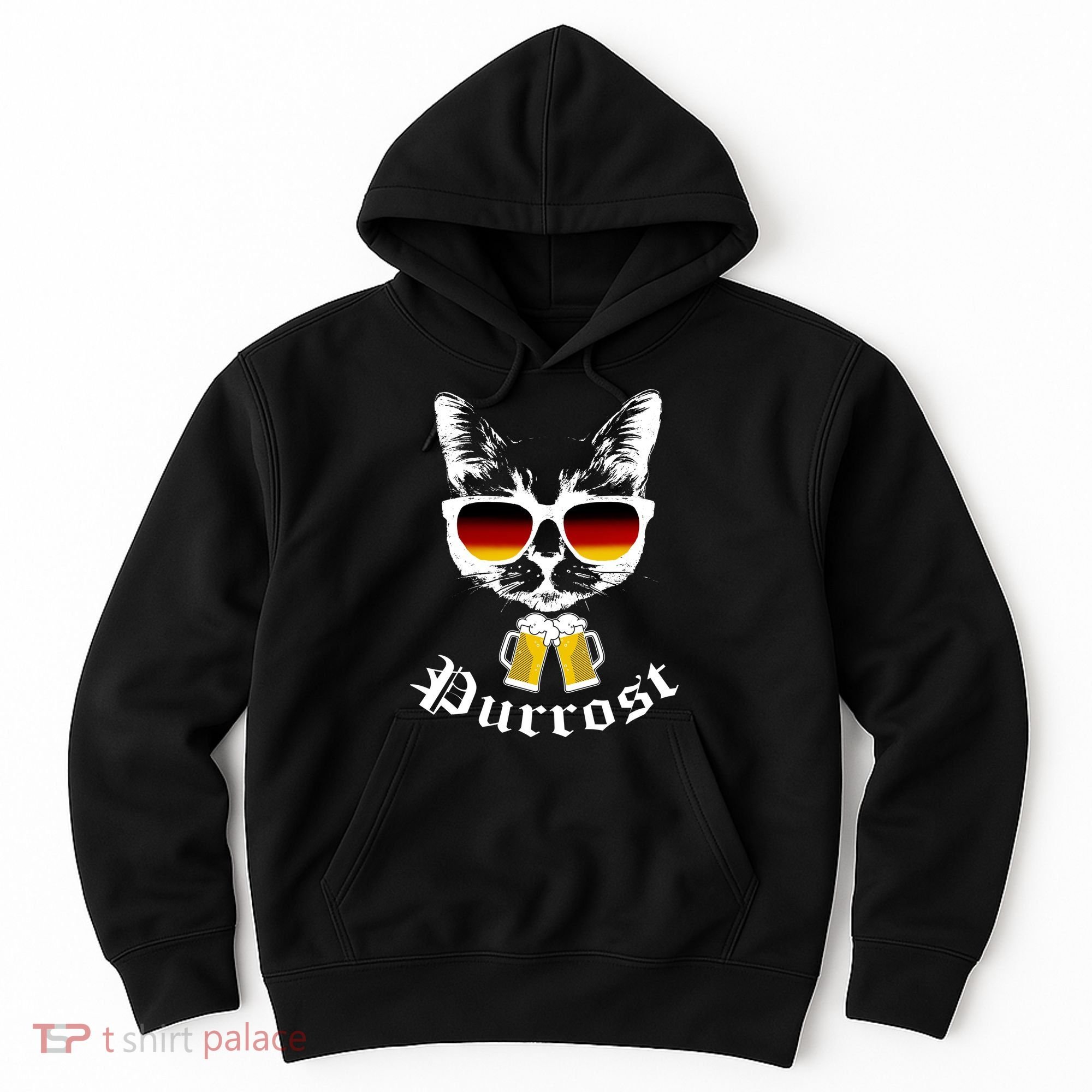 Purrost Cat Funny Oktoberfest Hoodie