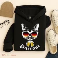 Purrost Cat Funny Oktoberfest Hoodie thumb 4