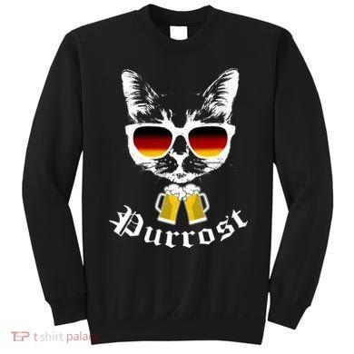 Purrost Cat Funny Oktoberfest Sweatshirt