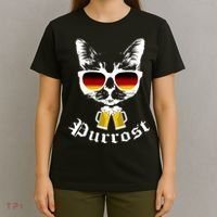 Purrost Cat Funny Oktoberfest T-Shirt thumb 4