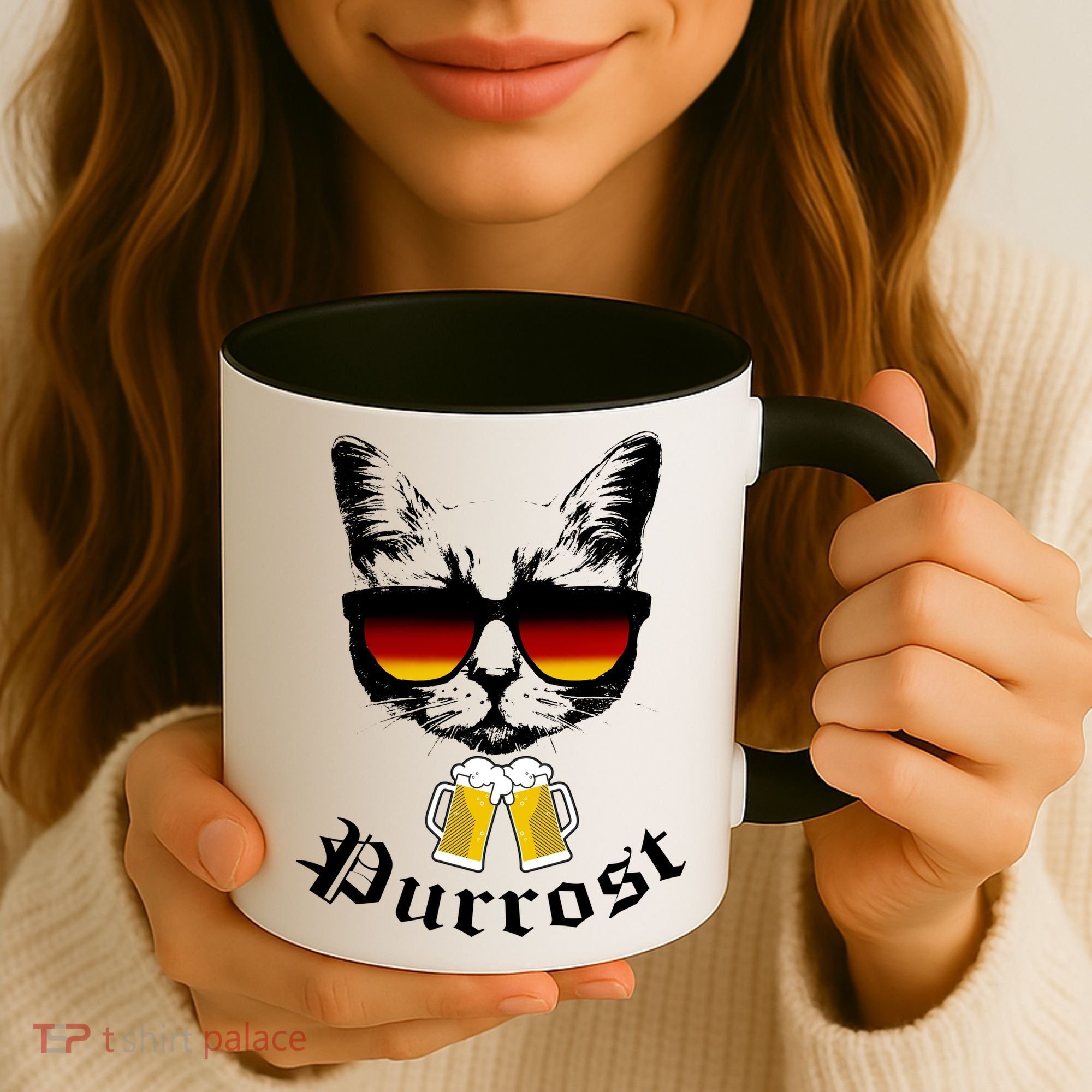 Purrost Cat Funny Oktoberfest Coffee Mug