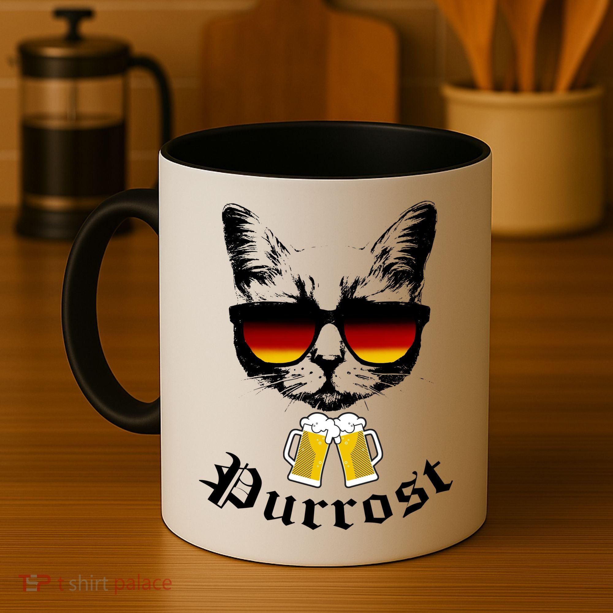 Purrost Cat Funny Oktoberfest Coffee Mug