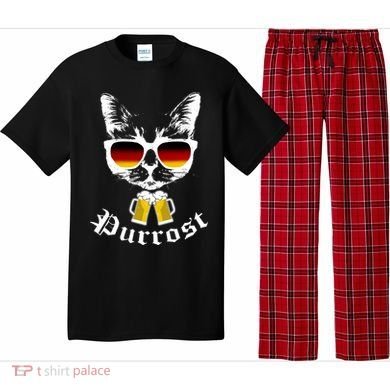 Purrost Cat Funny Oktoberfest Pajama Set