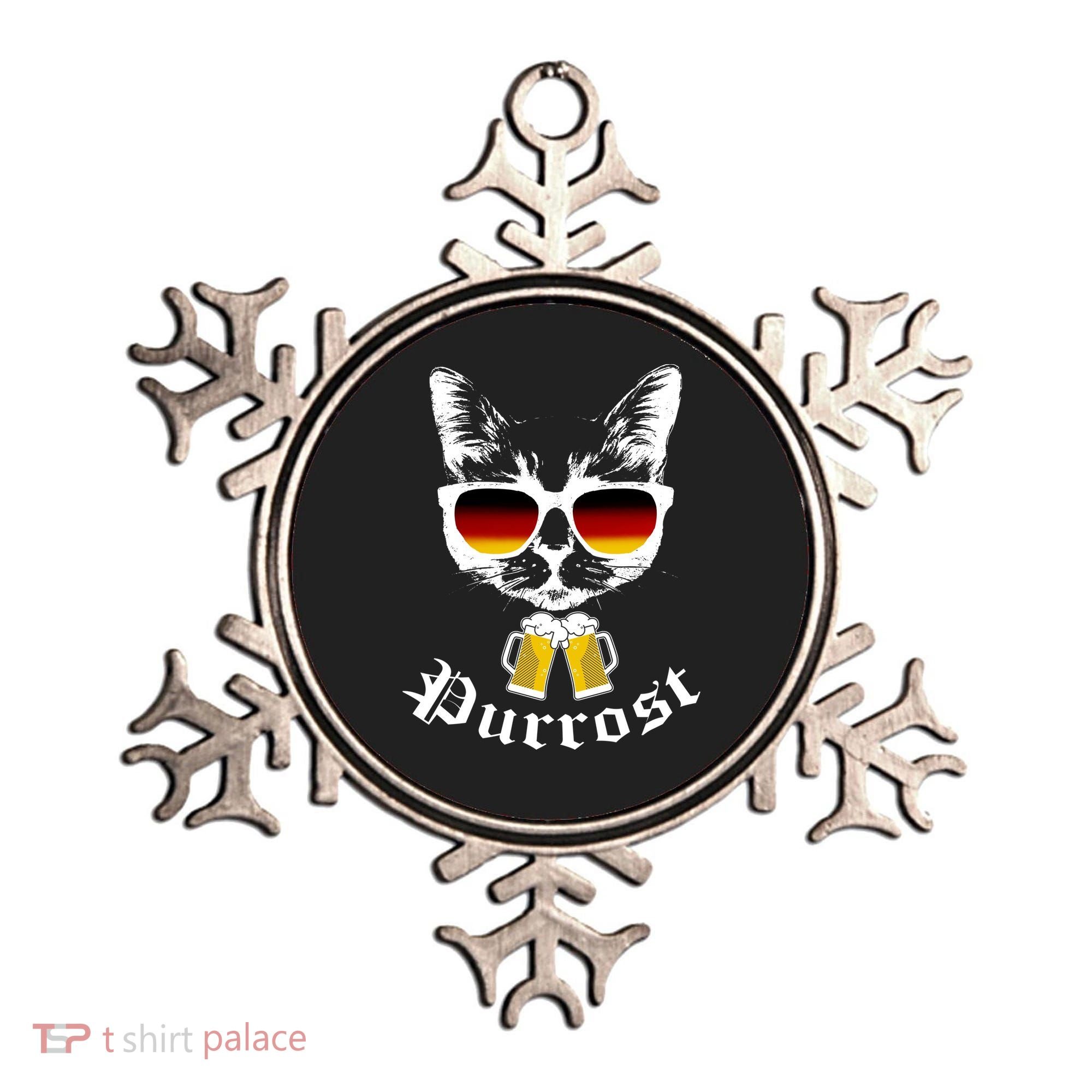 Purrost Cat Funny Oktoberfest Ornament
