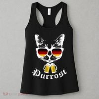 Purrost Cat Funny Oktoberfest Women's Tank Top thumb 3