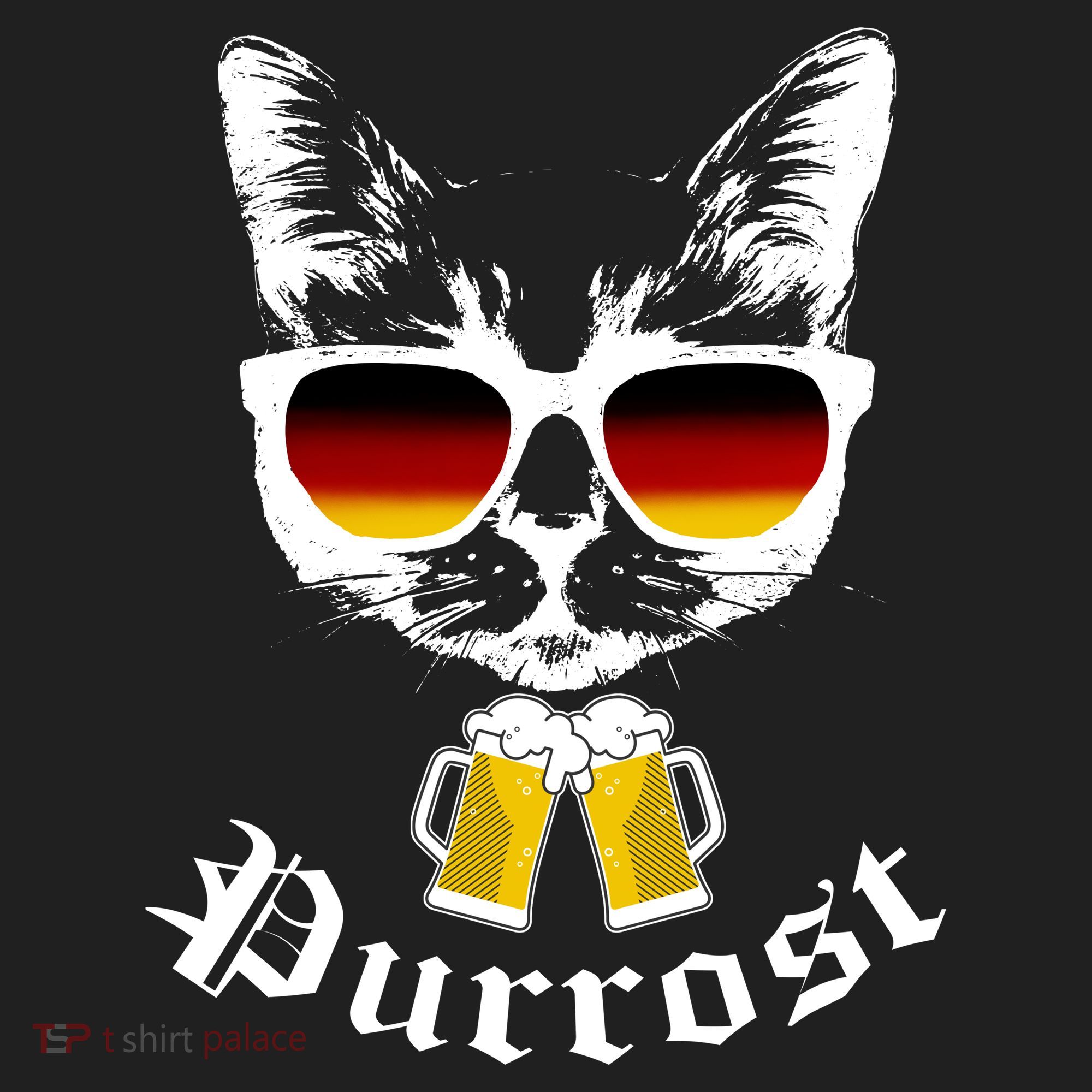 Purrost Cat Funny Oktoberfest Hat