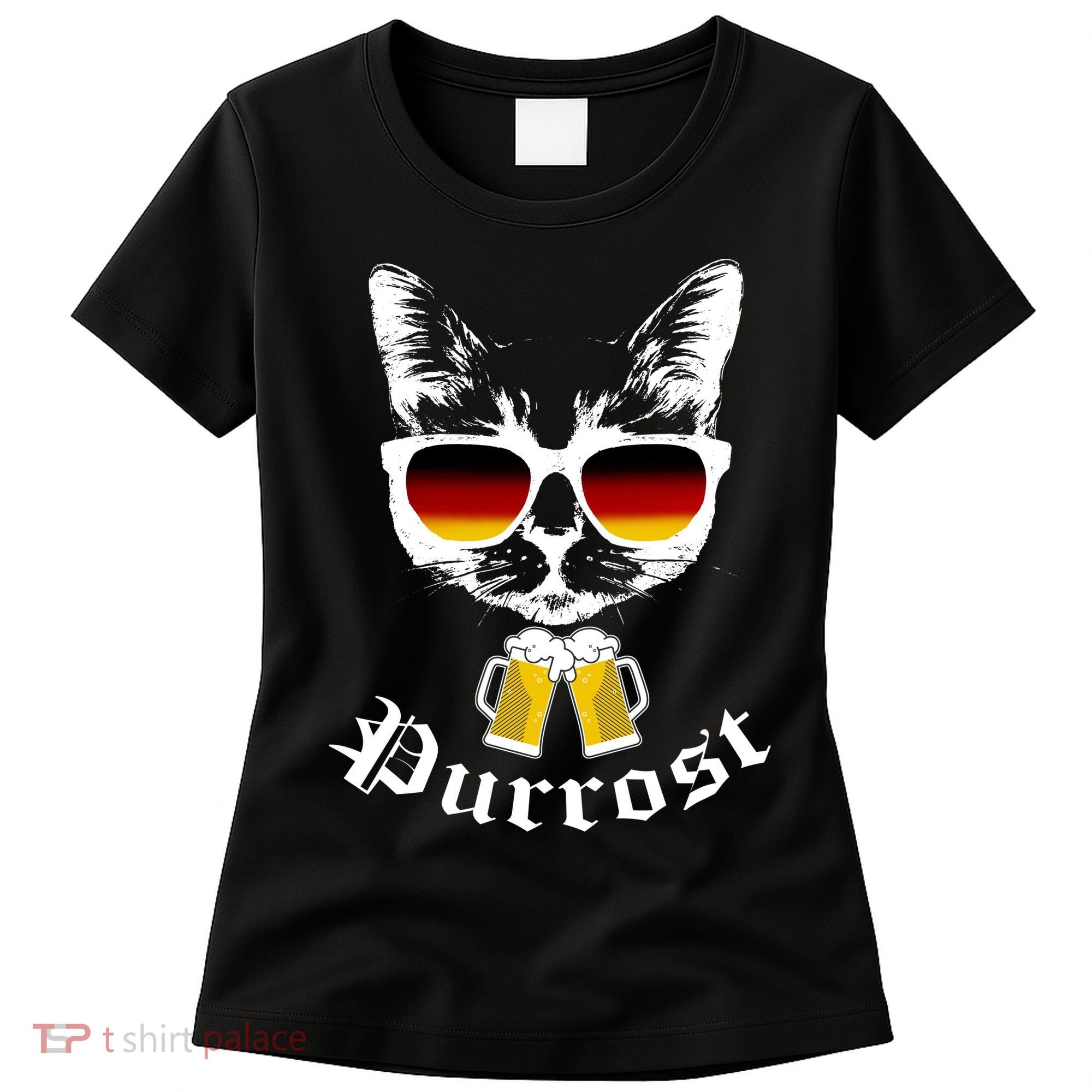 Purrost Cat Funny Oktoberfest Women's T-Shirt