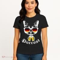 Purrost Cat Funny Oktoberfest Women's T-Shirt thumb 4