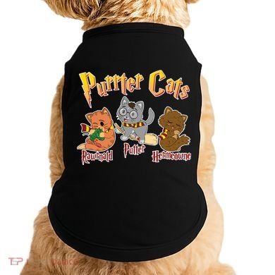 Purrter Cats Rawrnald Hermeownie Doggie Tank