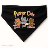 Purrter Cats Rawrnald Hermeownie USA-Made Doggie Bandana thumb 0