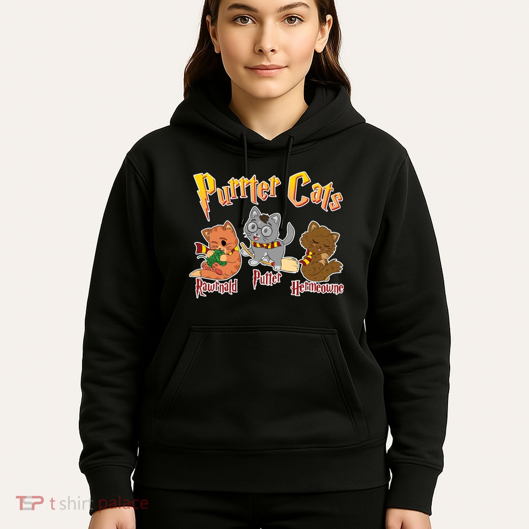 Purrter Cats Rawrnald Hermeownie Hoodie