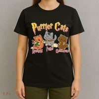 Purrter Cats Rawrnald Hermeownie T-Shirt thumb 4