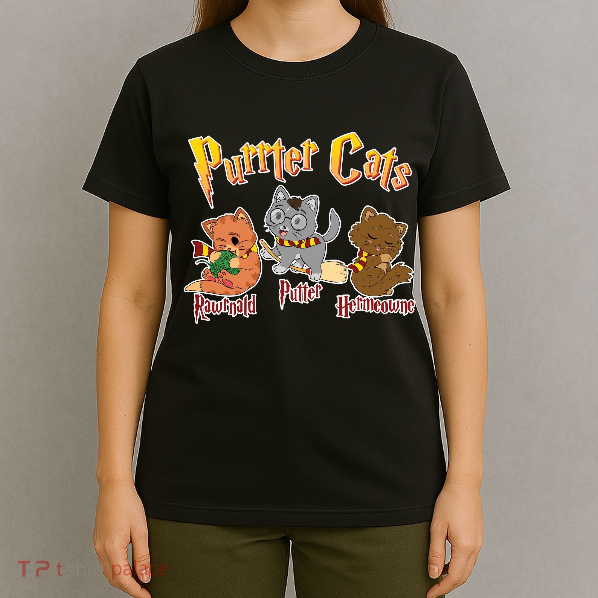 Purrter Cats Rawrnald Hermeownie T-Shirt