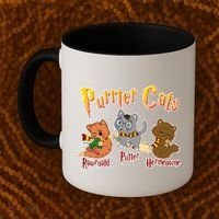Purrter Cats Rawrnald Hermeownie Coffee Mug thumb 2