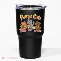 Purrter Cats Rawrnald Hermeownie Tumbler thumb 0