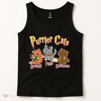 Purrter Cats Rawrnald Hermeownie Tank Top thumb 2
