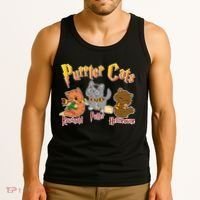 Purrter Cats Rawrnald Hermeownie Tank Top thumb 3
