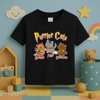 Purrter Cats Rawrnald Hermeownie Toddler T-Shirt thumb 3