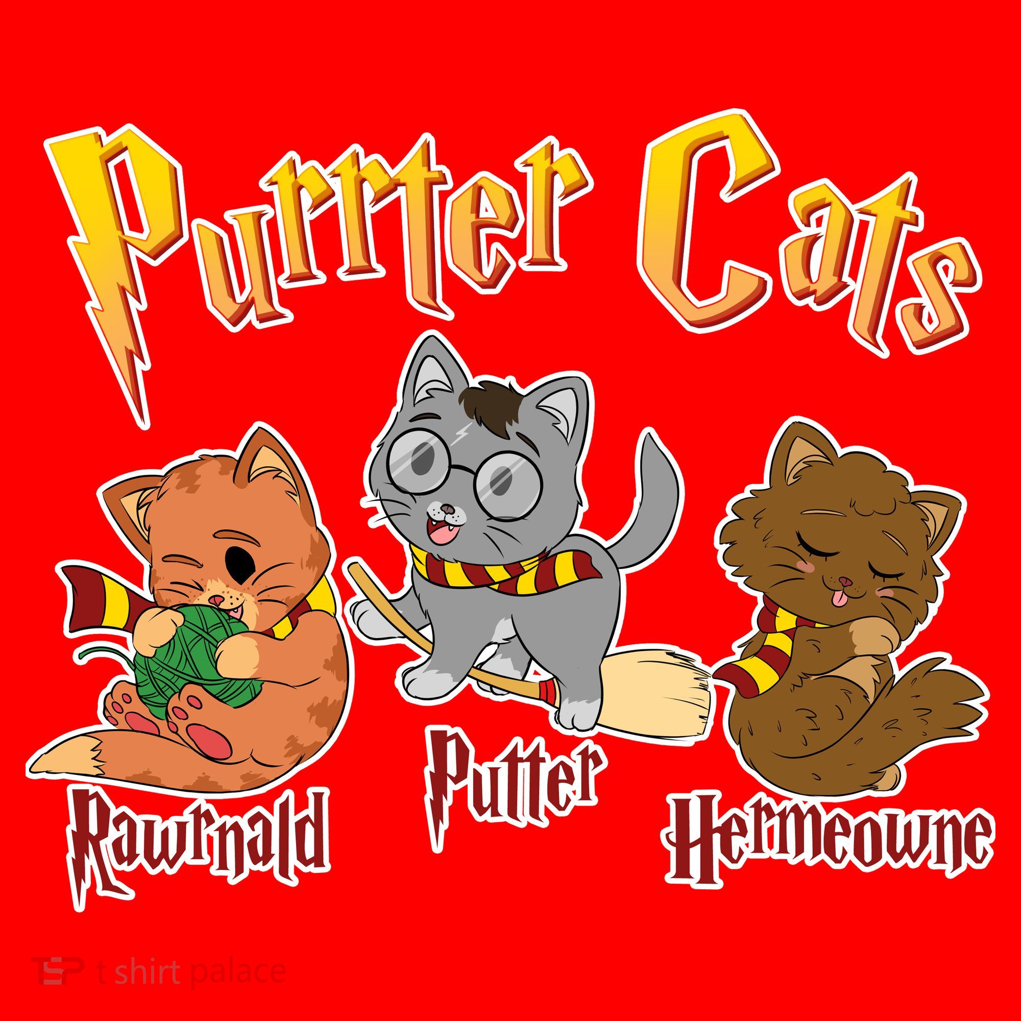 Purrter Cats Rawrnald Hermeownie Santa Hat