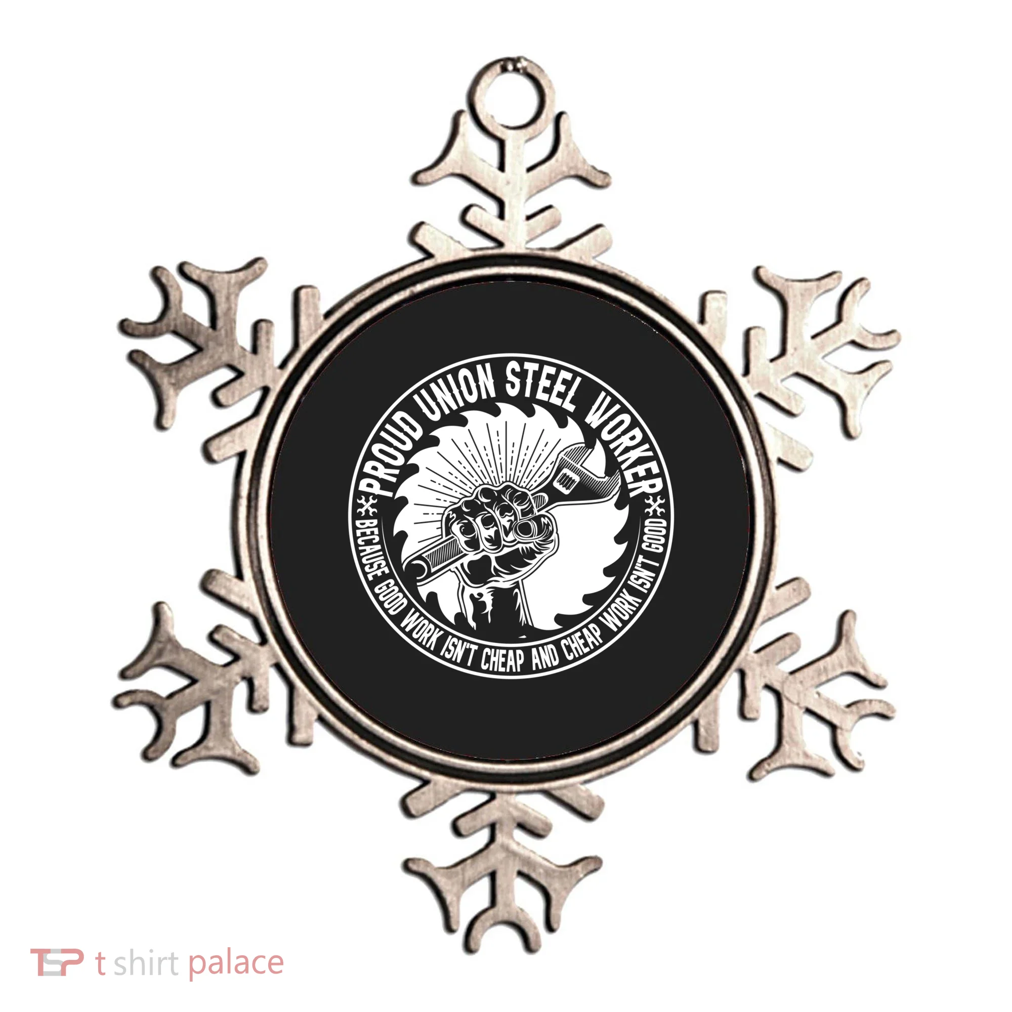 Proud Union Steel Worker Union Workers Costume Union Worker Gift Ornament