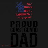 Proud U S Coast Guard Dad Cool Gift Cute Gift Bucket Hat thumb 4