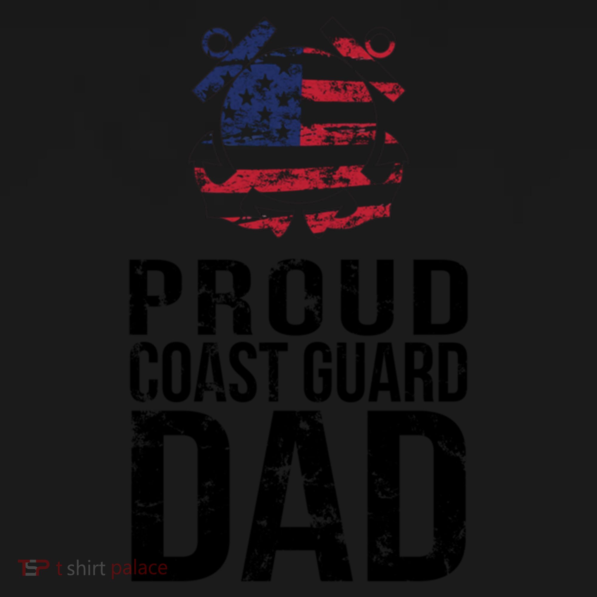 Proud U S Coast Guard Dad Cool Gift Cute Gift Bucket Hat