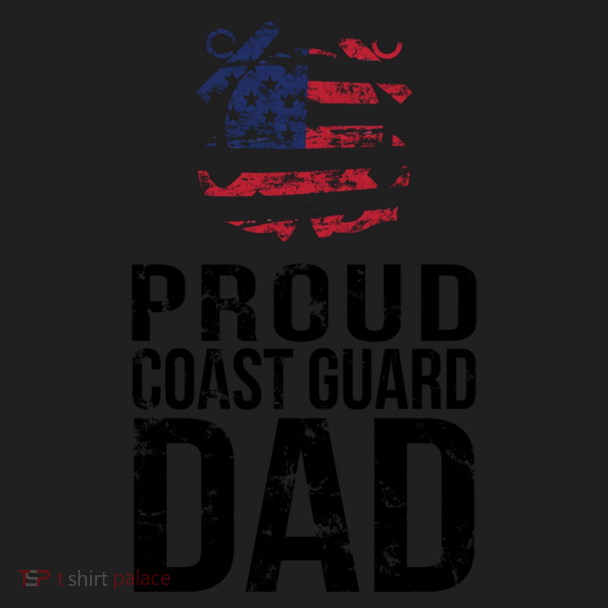 Proud U S Coast Guard Dad Cool Gift Cute Gift Beanie