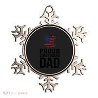 Proud U S Coast Guard Dad Cool Gift Cute Gift Ornament thumb 0