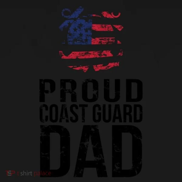 Proud U S Coast Guard Dad Cool Gift Cute Gift Ornament