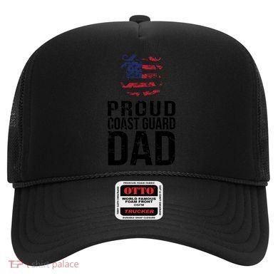 Proud U S Coast Guard Dad Cool Gift Cute Gift Hat