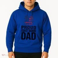 Proud U S Coast Guard Dad Cool Gift Cute Gift Hoodie thumb 2