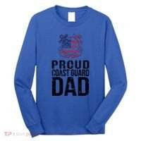 Proud U S Coast Guard Dad Cool Gift Cute Gift Long Sleeve Shirt thumb 0