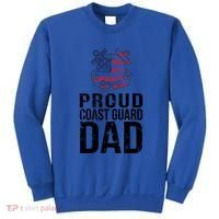 Proud U S Coast Guard Dad Cool Gift Cute Gift Sweatshirt thumb 0