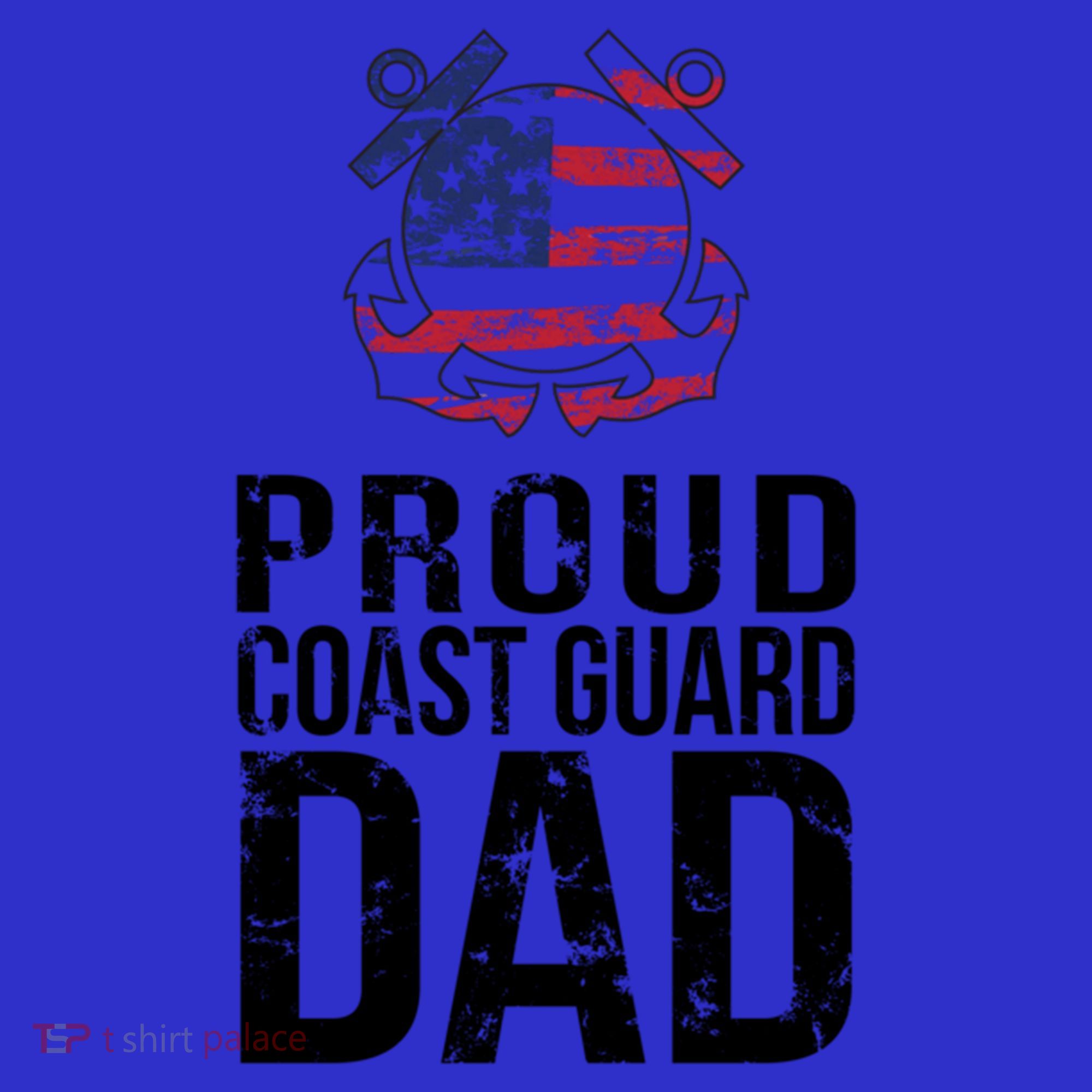 Proud U S Coast Guard Dad Cool Gift Cute Gift Women's T-Shirt