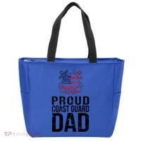 Proud U S Coast Guard Dad Cool Gift Cute Gift Tote Bag thumb 0