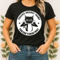 Pussies Against Trump Pussy-Cat You Can't Grab This Women's T-Shirt thumb 2