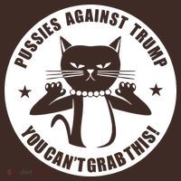 Pussies Against Trump Pussy-Cat You Can't Grab This Apron thumb 3