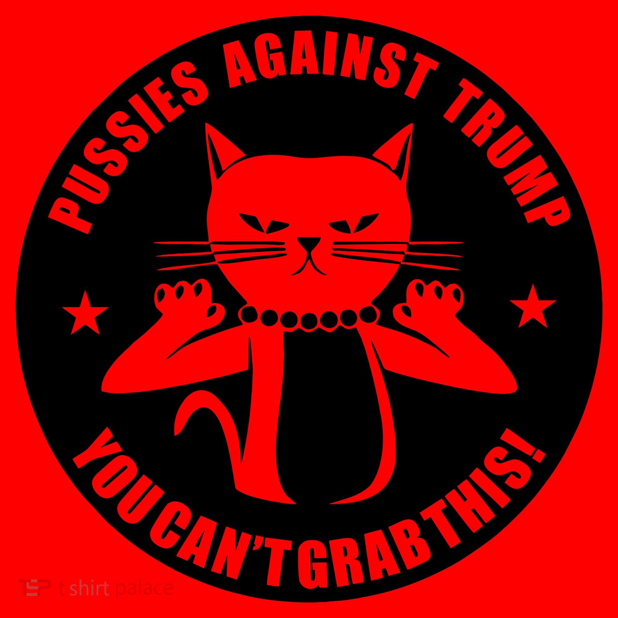 Pussies Against Trump Pussy-Cat You Can't Grab This Santa Hat