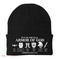 Put on the Full Armor of God Ephesians 6:10 Beanie thumb 0