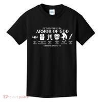 Put on the Full Armor of God Ephesians 6:10 Kids T-Shirt thumb 0