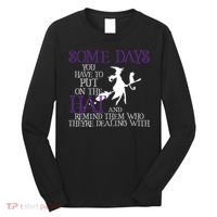 Put On The Hat Funny Witch Halloween Long Sleeve Shirt thumb 0