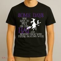 Put On The Hat Funny Witch Halloween T-Shirt thumb 3