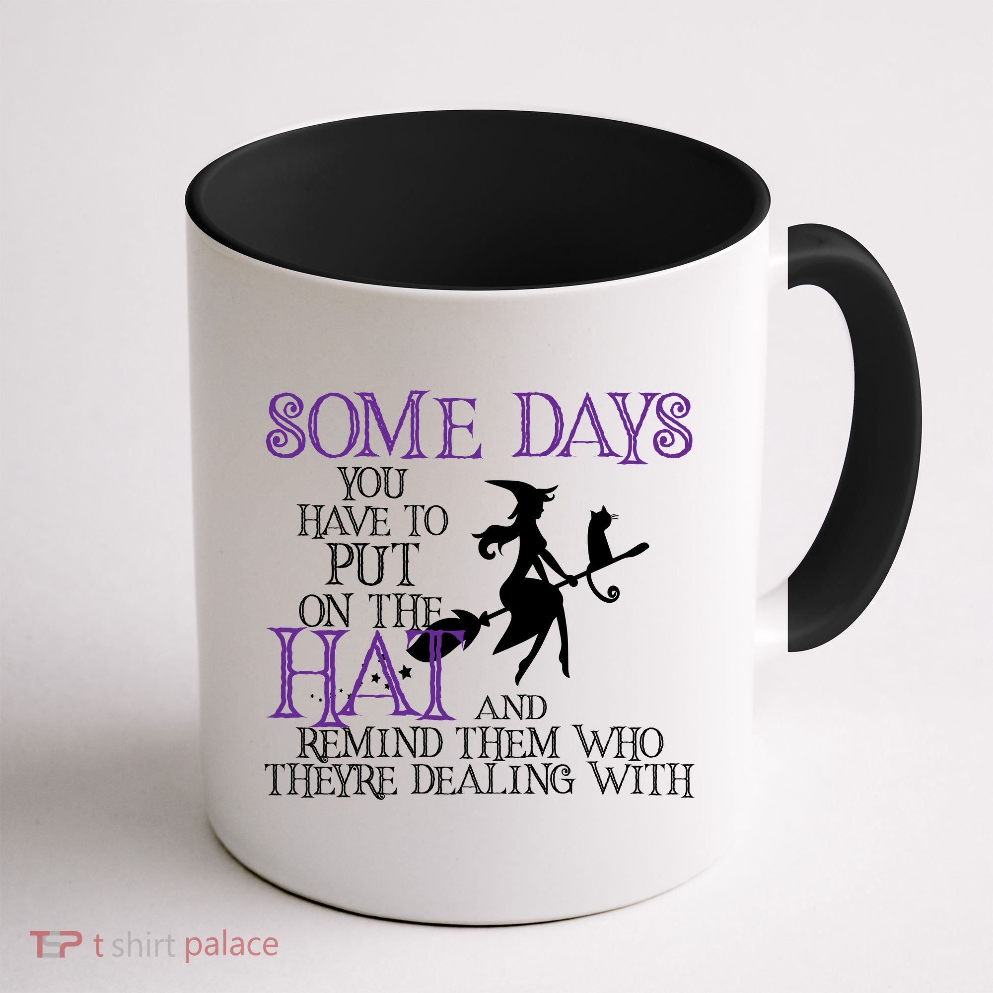Put On The Hat Funny Witch Halloween Coffee Mug